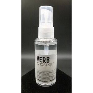 Verb ~ Ghost Oil ~ Weightless Hair Oil 2oz /60ml ~ Smoothing Moringa Blend ~ New